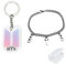 PPX 2 Stück BTS Keychain & BTS Armband, BTS Band Members Fan Schlüsselbund Schlüsselanhänger Anhänger Ornament und Armband, Beste Geschenk für The Army,mit Transparenter Schmuckschatulle