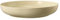 Seltmann Weiden Beat Color Glaze Foodbowl | 28 cm | Schale für Desserts, Suppen und Salate | Rillen-Relief | Porzellan | Sandbeige