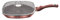28cm Colorful Square Grill Pan Fry Frying Marble Non Stick Griddle Steak Kitchen Induction Appliances (Rose with Lid)