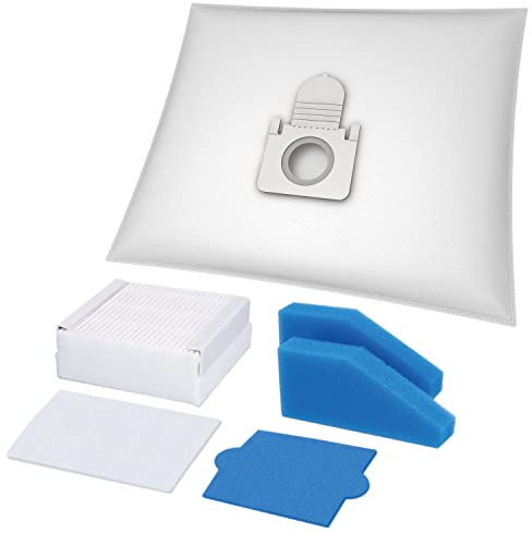 McFilter I SPARSET 10 Staubsaugerbeutel + Filterset geeignet für THOMAS AQUA+ PET & FAMILY, ANTI-ALLERGY, MULTI CLEAN X7 X8 X10, CAT & DOG XT, PERFECT AIR, PARKETT, CYCLOON
