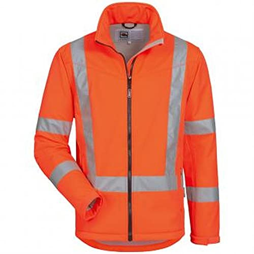 Warnschutz-Softshelljacken Wilmer Gr.XXL orange EL YSEE