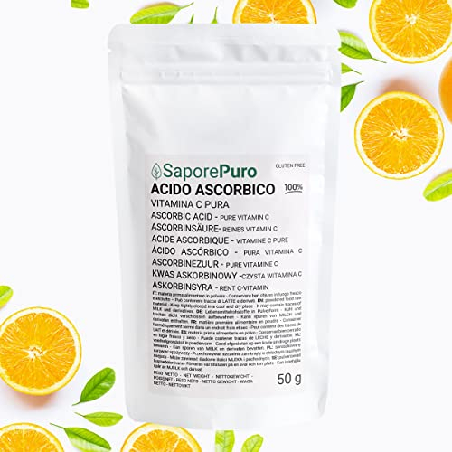 Vitamine C en poudre Acide L-Ascorbique 50 gr