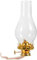 Garneck Ersatz Glas Öllampe Lampenschirm Ersatzglas Lampenglas Zylinder Ersatzschirm Petroleumlampe mit Docht Glaszylinder Kerosin Lampe Pendelleuchte Vesta Schirm Leuchtenschirm