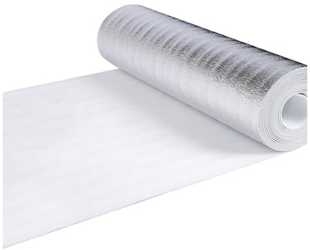 Heizkörper-reflektierende Folie, Heizkörper-reflektierende Folie, Aluminiumfolie, Heizungsisolierung, Heimdekoration, Isolierfolie, Reflexion, Dachisolierungsfolie (Farbe: 30 cm, 10 cm)