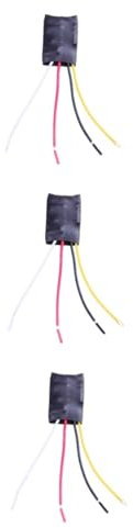 jojofuny 3pcs The Light Dimmer Switch Ys 3 Way Dimmer Switch On and off Desk Lamp Sensor Sensors Dimmers Switches Ac Dimmer Plug for Lamp Dimmer Switches Gold Light Switch Touch Adapter