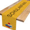 Schulanfang Deko Tischläufer,Gelb Tischdeko Einschulung Junge Mädchen Tischband für Schulkind Schulanfang Schuleinführung Party Dekoration 180 x 35cm