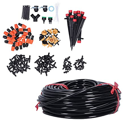 40M 4 7 Schlauch Gartenbewässerungssystem Tropfbewässerung Kit Bewässerung Kit Gewächshaus Rasen Gartenbau Andere Bewässerung und Bewässerungsbedarf