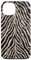 Hülle für iPhone 13 Zebra Animal Print Schwarz Beige Muster