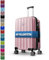 MY TRAVEL BAG Hartschalen-Koffer Trolley ABS Reisekoffer 4 Zwillingsrollen (Handgepäck-Mittel-Groß-Set) + 5cm Dehnungsfuge (Rose-Gold, Handgepäck (55cm))