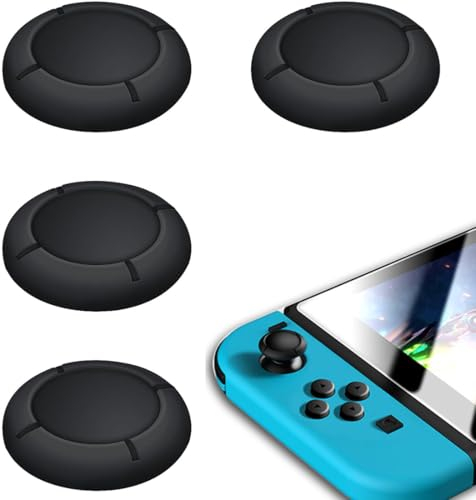 UEAVOID 2 Pares de Silicona para Joystick, Reemplazo de Cubiertas de Joystick, Funda Protectora, de Agarres para el Pulgar,Tapones para Switch, Switch Lite y Controlador OLED de Switch
