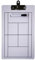 Kingke Basketball trocken abwischbare Tafel für Trainer, Fußball, Whiteboard, Trainerboard, Coaching-Tafel mit Whiteboard-Marker