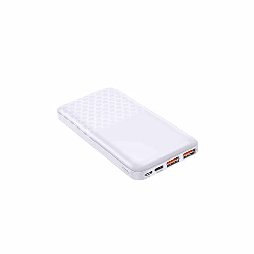 portable charger 30000mAh Pack Portable Charger USB C Slim Type C Battery Bank with 3 Input & 4 iSmart Output with Tablets and More