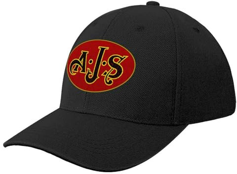 CIZIEOE Baseball Kappe Baseball Cap AJS Motorräder London England Baseballmütze Anime Designer Mütze Hut Mann Luxus Sonnenmütze Männer Golfbekleidung Frauen