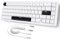 MAMBASNAKE Attack Shark X65 HE Rapid Trigger-Tastatur, 0,01 mm RT-Genauigkeit, 8KHz, 60% kabelgebundene Magnetschalter-Tastatur mit 8KHz-Kabel, Einstellbare Betätigung, Snap Tap, für PC/Mac, Weiß