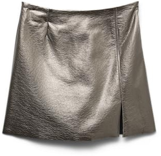VERO MODA Vmnelly Hr Colored Vinyl Skirt Noos