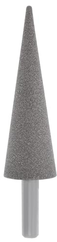 Briny River Konischer Diamant-Schleifkopf mit 6 Mm Schaft Zum Schneiden von Fräsern Und Rotationswerkzeugen 55 X 17 X 20 Mm