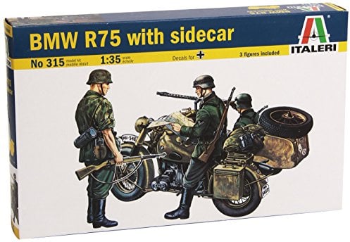 Italeri - 315 - Maquette - Chars d'assaut - BMW R75 - Echelle 1:35