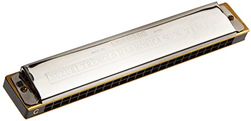 Suzuki 24-hole Tremolo Harmonica SU-24 Two-Timer - key of C
