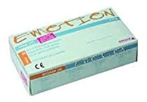 Efalock Professional Emotion Vinyl Einweghandschuhe Größe L puderfrei, 1er Pack, (1x 100 Stück)