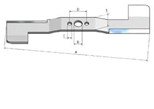 Replacement blade for Honda lawnmower IZY HRG 465
