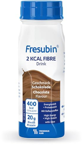 Fresenius Kabi Fresubin 2 kcal fibre Drink Schokolade Trinkflasche, 24 x 200 ml, 1er Pack (1 x 5,5 kg)