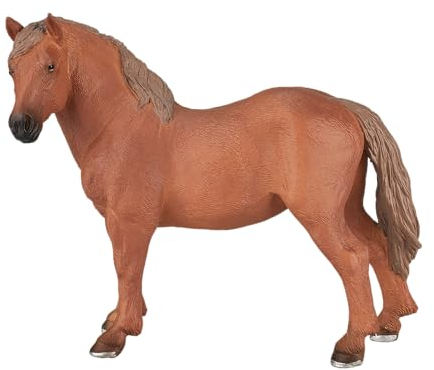 MOJO- Animal Planet Caballo de Golpe de Suffolk yegua, Color marrón (387195)