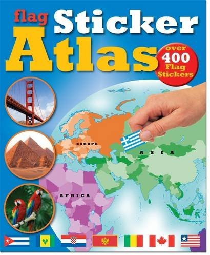 Flag Sticker Atlas (Sticker Book) by Chez Picthall (2012-08-01)