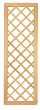 Hochwertiger Sichtschutz Garten-Zaun mit Rankgitter aus sibirischer LärcheTaiga im Maß 60 x 180 cm (Breite x Höhe)
