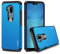 J&D Kompatibel für LG G7 Hülle, LG G7 ThinQ Hülle, [ArmorBox] [Doppelschicht] [Heavy-Duty-Schutz] Hybrid Stoßfest Schutzhülle für LG G7, LG G7 ThinQ - Blau