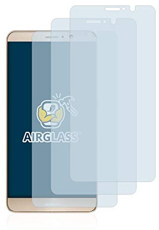 BROTECT Protector Pantalla Cristal para Huawei Mate 9 Protector Vidrio (3 Unidades) - [Dureza 9H, Anti-Arañazos]
