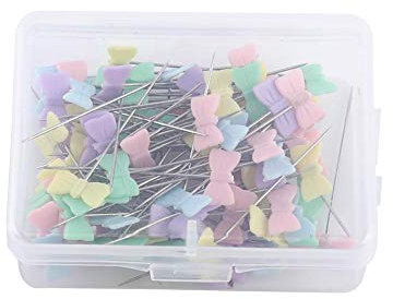 Blüte Patchwork Pins DIY Nähen Gerade Nadeln Quilten Werkzeug für Schneiderei Dekorieren Crafting Markierung (100 stücke)(#3)