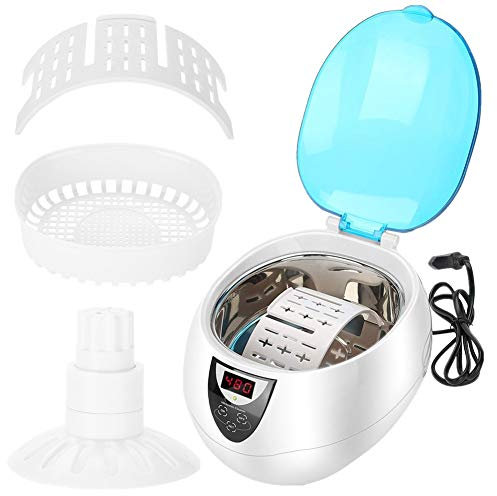 Ultrasonido Limpiador Esterilizador 750 ml con Temporizador Digital Máquina Desinfectante de Limpieza para Manicure Relojes Gafas Joyería Tatuaje Maquillaje Herramienta de Metal