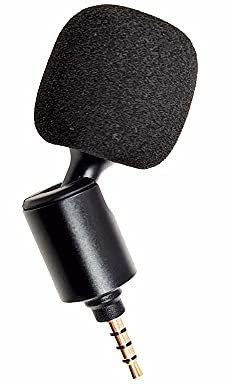 RUITROLIKER Micrófono Ajustable de 3,5 mm para PS4, Xbox One, PS5, Mando, teléfonos, portátiles, tabletas iPad