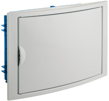 Cuadro eléctrico empotrar pladur 14 elementos precintable marco y puerta BLANCO SOLERA 5012HGW