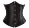 KUOSE Damen Waist Cincher Unterbrust Korsage Korsett Shaper Body Bauchweg Corsage Übergrößen (Schwarz, 32-34)