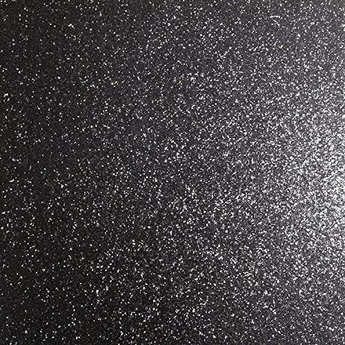 Sequin Sparkle Black Wallpaper Paste The Wall Vinyl Glitter