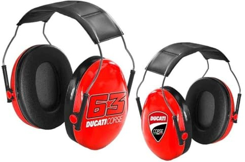 24 EAR MUFFS UNISEX RED