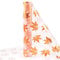Tischläufer Herbst 4,5m x 30cm Ahornblatt Tischläufer Polyester Tüll Dekostoff - Tischband für Tischdeko Herbstfest, Erntedankfest, Party Bankett Deko, DIY Dekorationen usw.