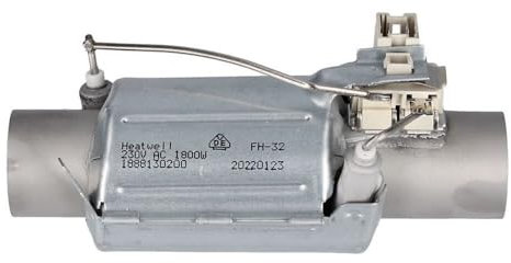 easyPART Kompatibel/Ersatz für Beko 1888130200 Heizelement Heatwell 1800W für Geschirrspüler