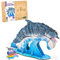 mierEdu 3D Puzzle Kinder | Modellbau Delfin | Modellbausatz Delfin | Bastelset Erwachsene | Puzzle 83 Teile | DIY Spielzeug | Geschenk ab 6 7 8 9 10 11 12 Jahre | Mädchen Junge | Geburstag Weinachten