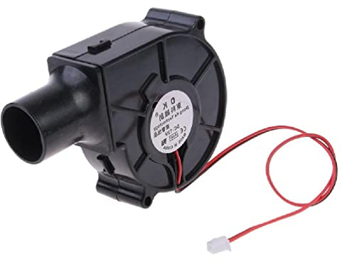 7530 DC Gebläse Lüfter 75x75x30mm 5V 12V 24V 7cm Öllager Luftstrom Kühler Fan BBQ Picknick Holzkohle Schornstein Starter Kochen Metall Ventilator