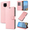 KKEIKO Coque pour Xiaomi Redmi Note 9 Pro/Redmi Note 9S, Antichoc Magnetique Étui à Rabat avec Porte Cartes, Portefeuille Housse en Cuir PU pour Xiaomi Redmi Note 9 Pro/Redmi Note 9S, Rose