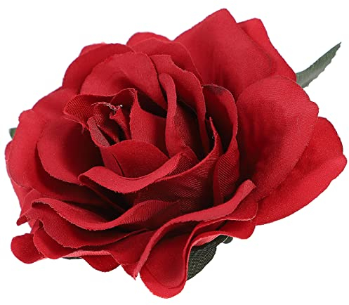 VALICLUD 2 1 Blumennadel Blumenclips für die Frau Blumenhaar Spielzeug Weihnachtsstifte Haarspange mit Rosenblüten Haarspange Hochzeit Brosche Zubehör Diashow Damen Stirnband