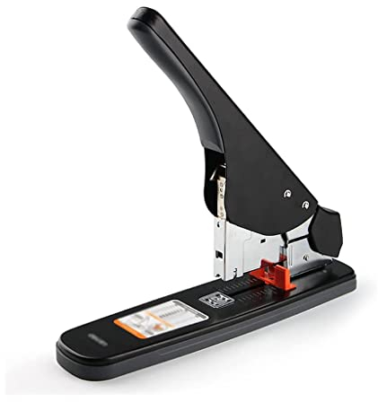 UYUME Schreibtisch mit Einer kleinen Schreibmaschine, Handgehaltener 210-Blatt-Hefter for Papier, Hochleistungs-Bürohefter, großer Hefter for das Büro