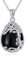 YAFEINI Baum des Lebens Schwarzer Onyx Kette 925 Sterling Silber Lebensbaum Anhänger Halskette Schmuck für Damen Mädchen (MM-Baum des Lebens Schwarzer Onyx Kette)