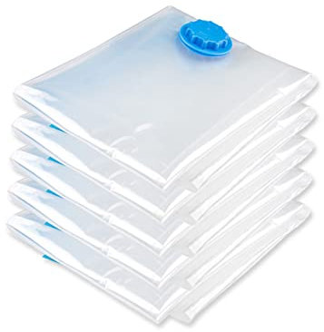 JOINPAYA Bolsas De Almacenamiento Al Vacío Organizador Para Ropa Edredones y Compresor De Espacio Para Guardar y Organizar Casa