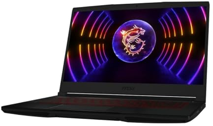 Notebook MSI Gaming THIN GF63 12UC-1044XPL NVIDIA GeForce RTX 3050 15,6' Intel Core i7-12650H 8 Go RAM 512 Go SSD