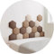 Wzmazingly 17 Pack Upholstered Wall Panels, Hexagon Self-Adhesive Nursery Decor Wall Padded, 3D Anti-collision Wall Stickers Wall Mounted Headboard Wall Padding