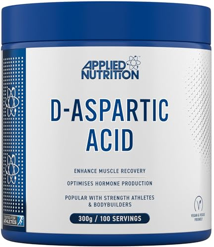 Applied Nutrition D-Aspartic Acid (300g) Unflavoured - Testosteron Booster - Testo-Booster-Komplex