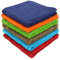 Acomoda Textil - Paños de Cocina 100% Algodón, Toallas de Rizo 50x50 cm, Trapos Absorbentes, Suaves y Resistentes 500 gr/m². (Lisos, 12)